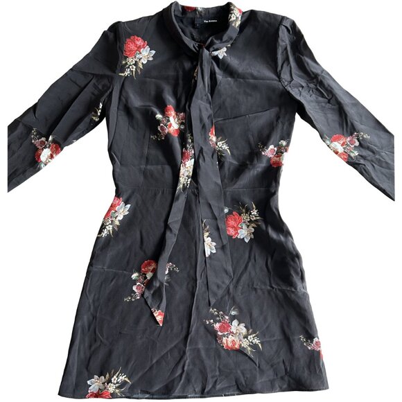 The Kooples Floral Tie Neck Dress ASO Anastasia Steele - Picture 7 of 13